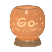 Aroma 'Go F**k Yourself' Electric Ceramic Wax Melt Warmer Extra Image 1 Preview